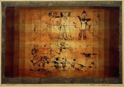 Lions, Notice Them! by Paul Klee